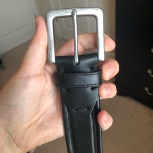 Lucky Brand Men’s Black Leather Belt